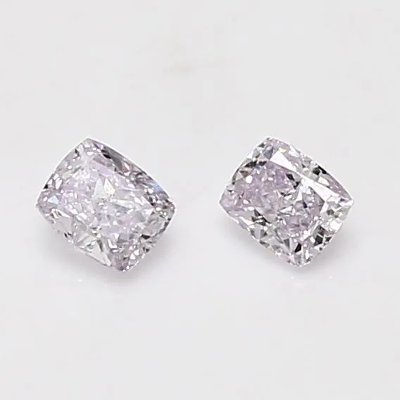0.15 Carat Cushion Brilliant Light Pink SI1 Natural Diamond