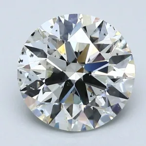 2.02 Carat Round J SI1 Natural Diamond