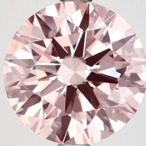 3.05 Carat Round Fancy Intense Pink VS1 Lab Diamond