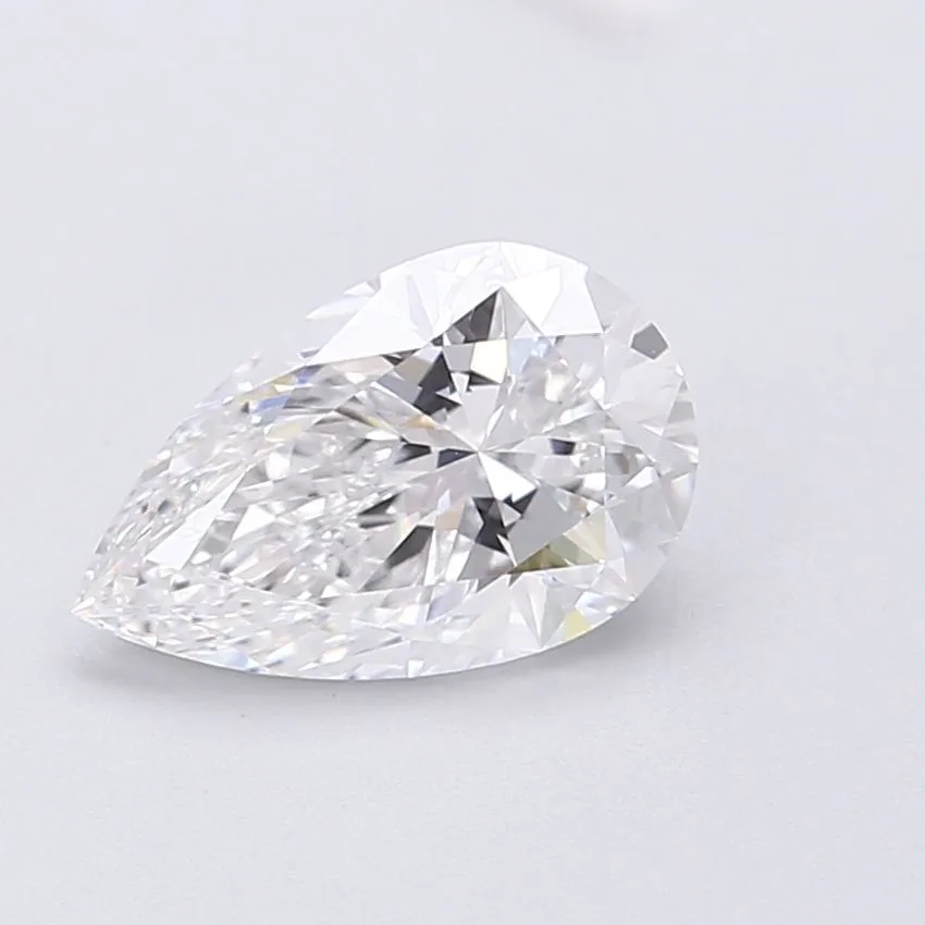 1.64 Carat D VVS2 PEAR Lab Diamond