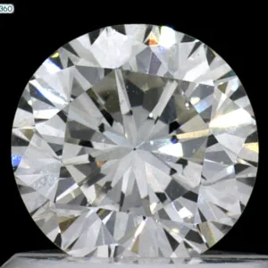 0.72 Carat Round H SI1 Natural Diamond