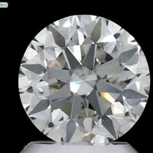 2.01 Carat Round H SI1 Natural Diamond