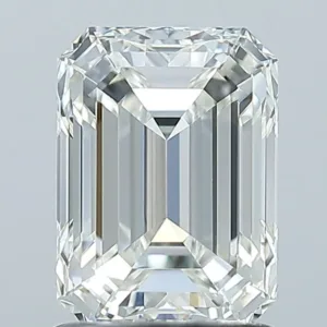 1.51 Carat H VVS2 EMERALD Diamond