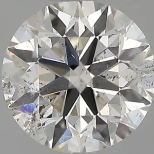 0.7 Carat Round G SI2 Natural Diamond
