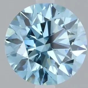 2.15 Carat Fancy Vivid Blue VS1 ROUND Lab Diamond