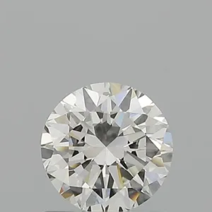 0.9 Carat Round H VVS2 Natural Diamond
