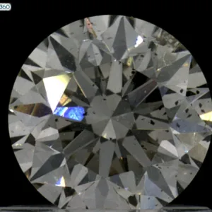 0.72 Carat Round J SI2 Natural Diamond