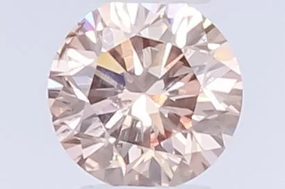 0.15 Carat Round Fancy Light Brown Natural Diamond 1 0.15 Carat Round Fancy Light Brown Natural Diamond