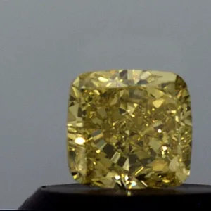 0.34 Carat Cushion Brilliant Fancy Deep Pink VVS1 Natural Diamond