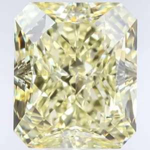 2.2 Carat Radiant Fancy Yellow VS1 Natural Diamond
