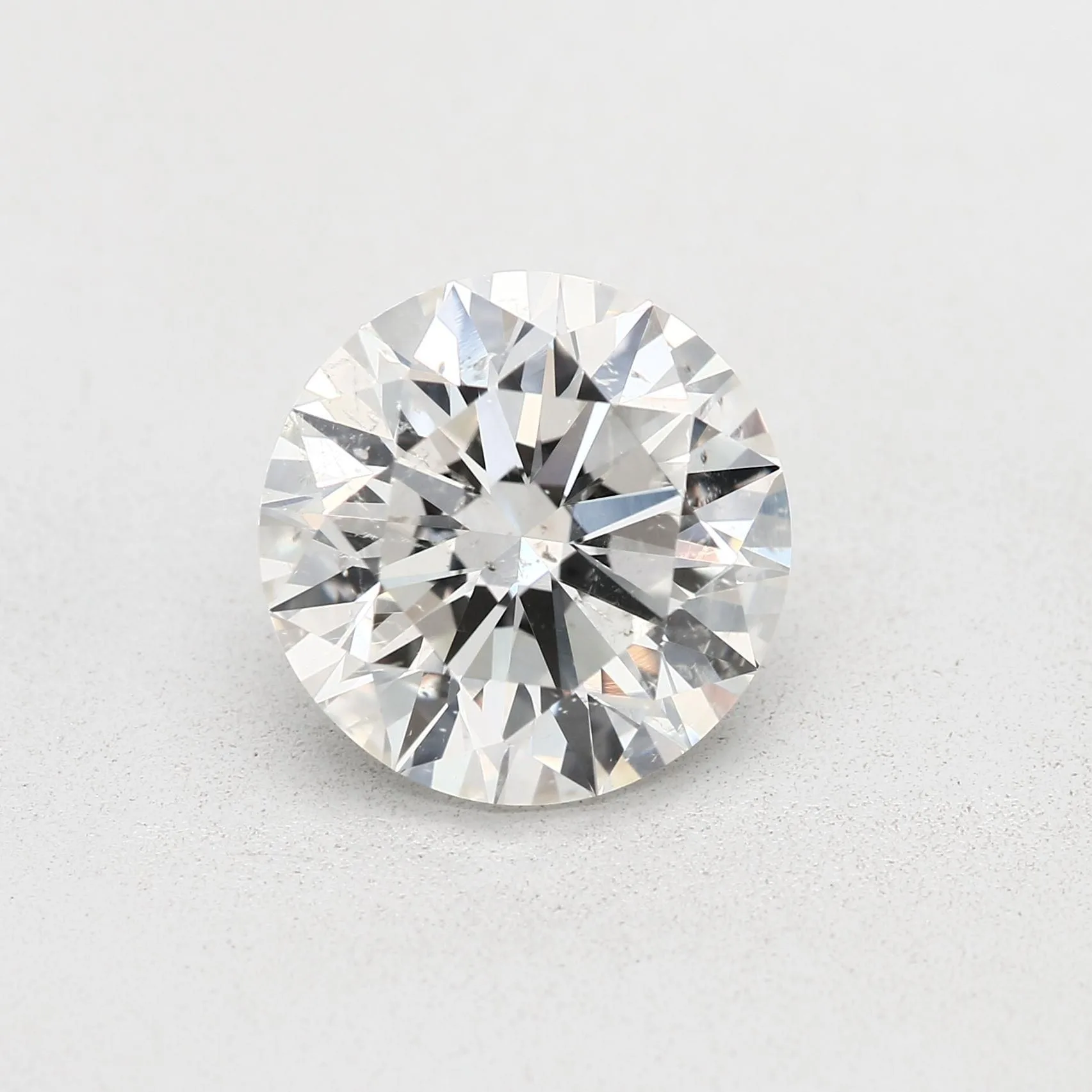 3.16 Carat J SI2 ROUND Diamond