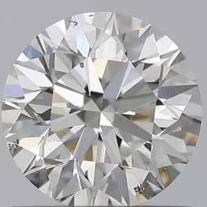 0.96 Carat F SI1 ROUND Diamond