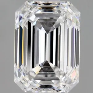 0.9 Carat D VVS1 EMERALD Diamond