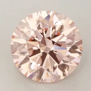 3.52 Carat Round Fancy Intense Pink VS2 Lab Diamond