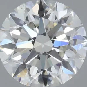 0.6 Carat Round H SI1 Natural Diamond