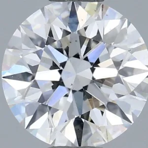 0.65 Carat Round F SI2 Natural Diamond
