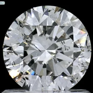 1 Carat Round F SI2 Natural Diamond