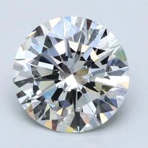 3.37 Carat Round I SI2 Natural Diamond