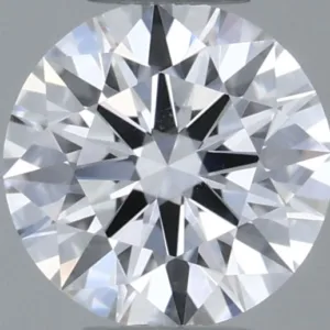 0.47 Carat Round D SI2 Natural Diamond