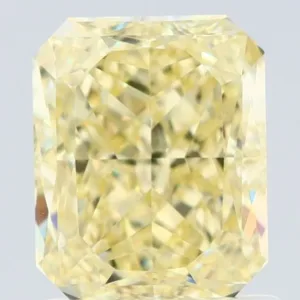 1.51 Carat Radiant Fancy Yellow VS1 Natural Diamond