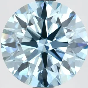 2.5 Carat Fancy Vivid Blue VS1 ROUND Lab Diamond