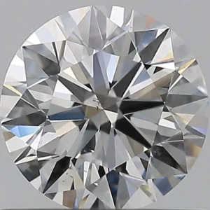 0.76 Carat Round E SI1 Natural Diamond