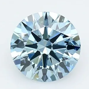1.51 Carat Round Fancy Intense Blue VS1 Lab Diamond