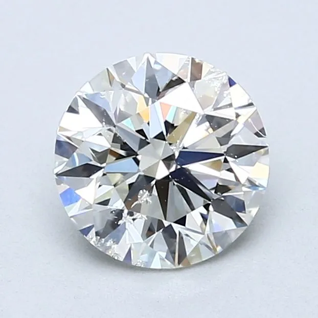 1.5 Carat Round J SI2 Natural Diamond