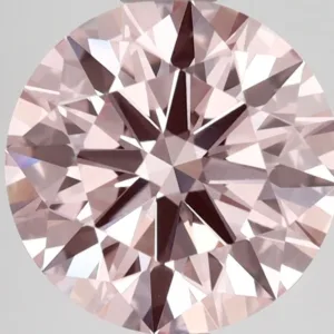 2.68 Carat Round Fancy Intense Pink VS1 Lab Diamond