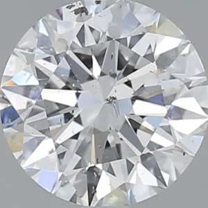 1.7 Carat Round D SI2 Natural Diamond