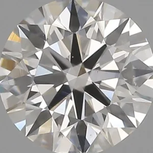 0.57 Carat Round H VS2 Natural Diamond