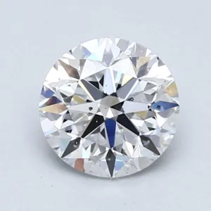 1.5 Carat Round D SI1 Natural Diamond