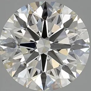 3.03 Carat Round J SI2 Natural Diamond