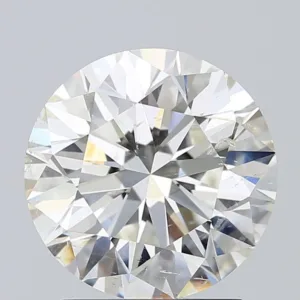 2.02 Carat Round H SI2 Natural Diamond