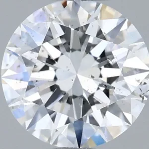 0.5 Carat Round F SI2 Natural Diamond