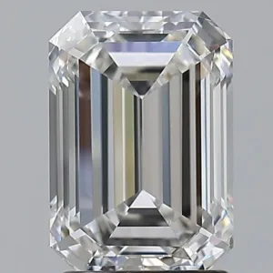 2.5 Carat G VS2 EMERALD Diamond