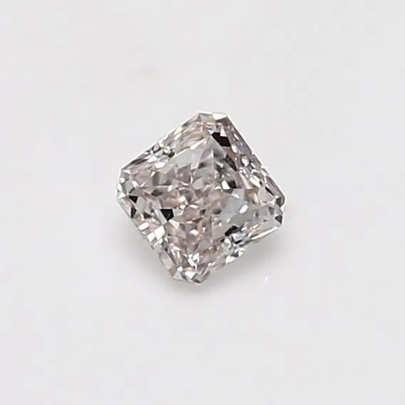 0.35 Carat Radiant Very Light Pink SI1 Natural Diamond