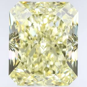 2.21 Carat Radiant Fancy Yellow IF Natural Diamond