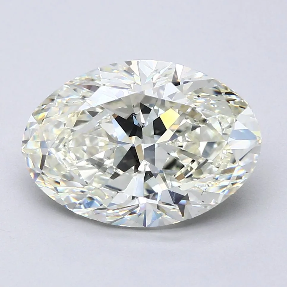 5.51 Carat K SI1 OVAL Diamond