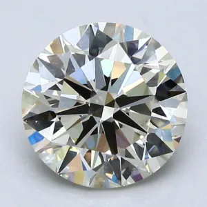 2.01 Carat Round M VVS2 Natural Diamond