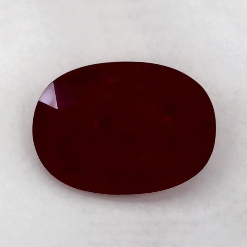 3.59 Carat   OVAL RUBY