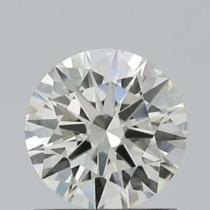 0.74 Carat Round K VS2 Natural Diamond