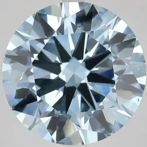 8.62 Carat Fancy Vivid Blue VS1 ROUND Lab Diamond