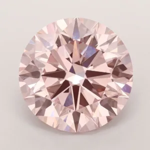 3.5 Carat Round Fancy Intense Pink VS1 Lab Diamond