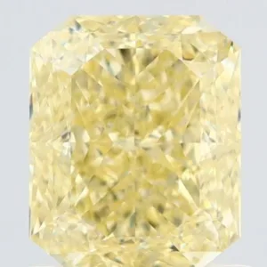 1.16 Carat Radiant Fancy Yellow VS1 Natural Diamond