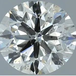 2.01 Carat Round I SI2 Natural Diamond