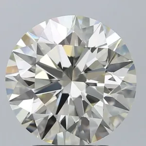 3.23 Carat Round L VVS1 Natural Diamond