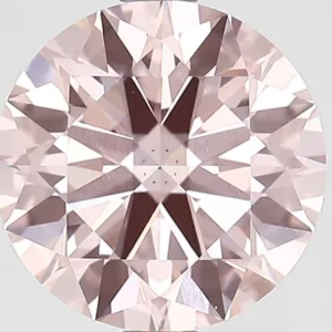 2.59 Carat Round Fancy Intense Pink VS2 Lab Diamond