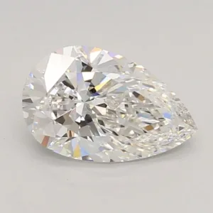 1.3 Carat F VVS2 PEAR Lab Diamond