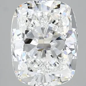 3.04 Carat D VVS1 CUSHION MODIFIED Lab Diamond